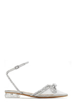 Load image into Gallery viewer, The Afterparty Embellished Pointed Toe Flats - Gold