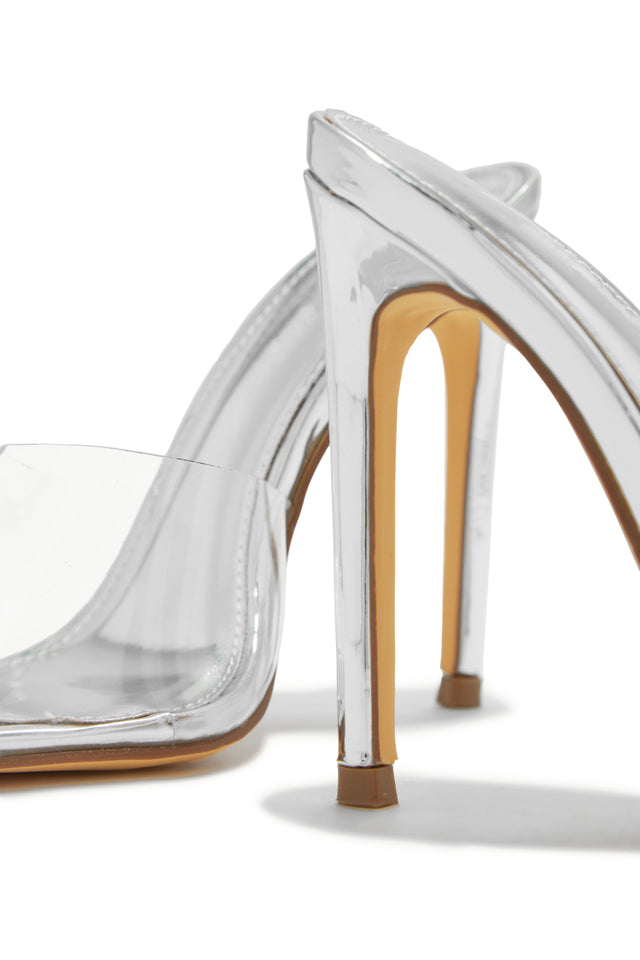 Load image into Gallery viewer, Silver High Heels