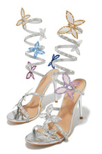 Load image into Gallery viewer, Silver-Tone Single Sole Heels