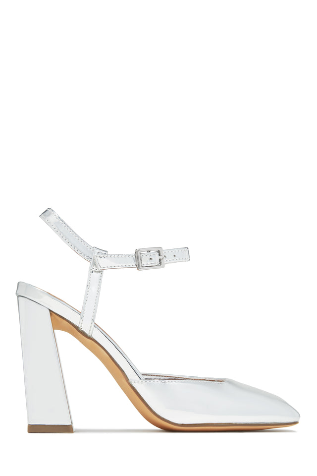 Load image into Gallery viewer, Silver-Tone Heels