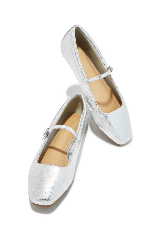 Load image into Gallery viewer, Zoe Flats - Silver