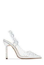 Load image into Gallery viewer, Gianella Embellished Slingback Pump Heels - Pink