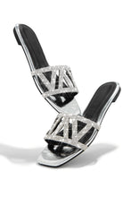 Load image into Gallery viewer, Silver-Tone Sandals