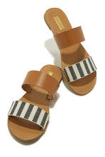 Load image into Gallery viewer, Spring Breaker Flat Slip On Sandals - White