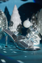 Load image into Gallery viewer, Talkin' Flirty Metallic Mule Heels - Silver