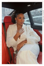 Load image into Gallery viewer, White Blazer Set