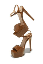 Load image into Gallery viewer, Paulina Platform High Heels - Tan