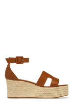 Load image into Gallery viewer, Weekend Cruise Espadrille Platform Sandals - Black