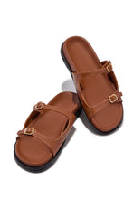 Load image into Gallery viewer, Santorini Beaches Slip On Sandals - Tan