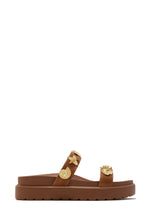 Load image into Gallery viewer, Shoreline Chunky Slip On Sandals - Tan