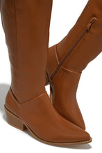 Load image into Gallery viewer, Dallas Western Cowgirl Boots - Tan