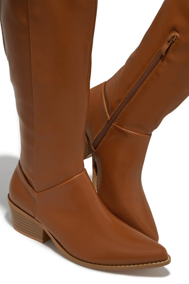 Load image into Gallery viewer, Dallas Western Cowgirl Boots - Tan