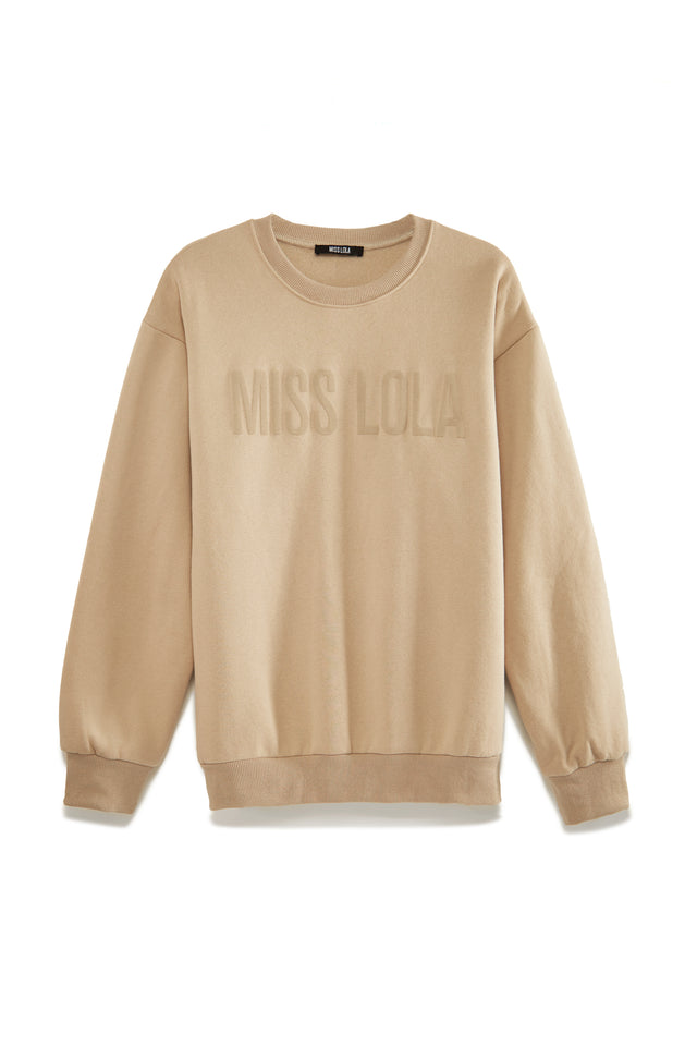 Load image into Gallery viewer, Miss Lola Exclusive Crewneck Sweater - Blue