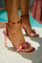 Load image into Gallery viewer, Reign Embellished Single Sole Heels - Pink