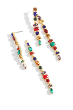 Load image into Gallery viewer, Vico Embellished Dangle Earring - Gold Multi