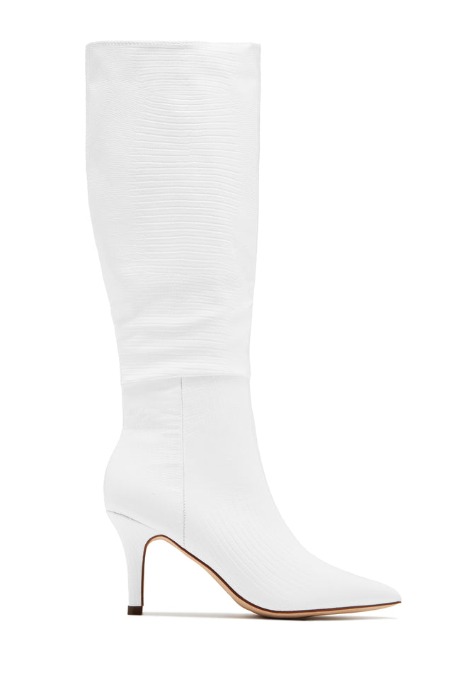 Load image into Gallery viewer, Sarai Knee High Heel Boots - Black