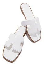 Load image into Gallery viewer, Elara Slip On Sandals - White