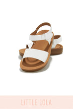 Load image into Gallery viewer, White Girls Summer Sandals