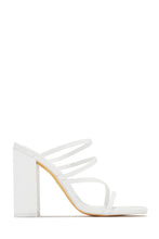 Load image into Gallery viewer, Jaziel Block Heel Mules - Orange