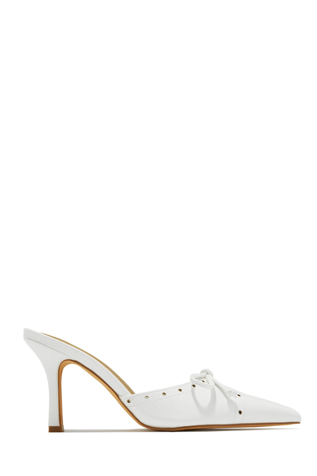 Load image into Gallery viewer, Coraima Mule Heel Pumps - Nude