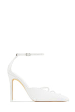Load image into Gallery viewer, Tanalee Embellished High Heel Pumps - White