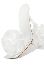 Load image into Gallery viewer, Jardine Floral Single Sole Mules - White