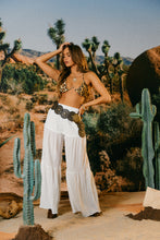 Load image into Gallery viewer, White Pant with Brown Belt