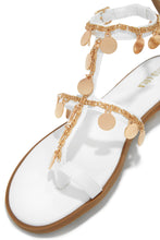 Load image into Gallery viewer, Chain Embellished PU Sandals