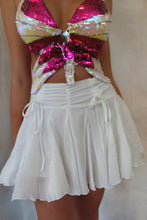 Load image into Gallery viewer, Melina Mini Skirt - White