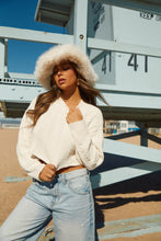 Load image into Gallery viewer, Cream Crop Sweater