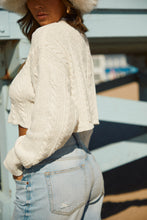 Load image into Gallery viewer, Long Sleeve Cream Sweater