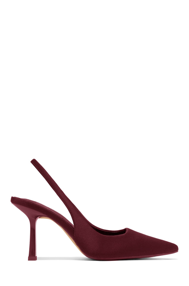 Load image into Gallery viewer, Caria Slingback Pumps - Wine