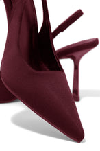 Load image into Gallery viewer, Caria Slingback Pumps - Wine