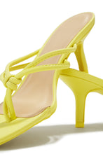 Load image into Gallery viewer, Yellow Single Sole Heels