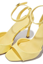 Load image into Gallery viewer, Rubianna Mary Jane Ankle Strap Heels - Yellow