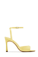 Load image into Gallery viewer, Rubianna Mary Jane Ankle Strap Heels - Yellow