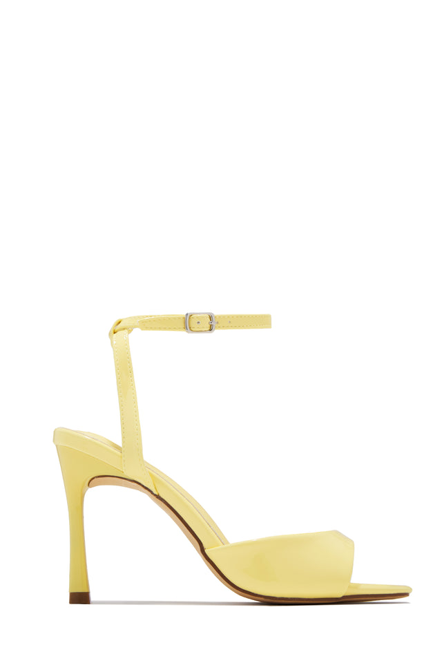 Load image into Gallery viewer, Rubianna Mary Jane Ankle Strap Heels - Yellow