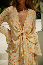 Load image into Gallery viewer, Floral Chiffon Cover Up Top