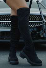 Load image into Gallery viewer, Zerah Over The Knee Boots - Black