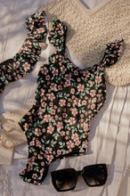 Load image into Gallery viewer, Mini Kalisi Kids One Piece Swimsuit - Floral