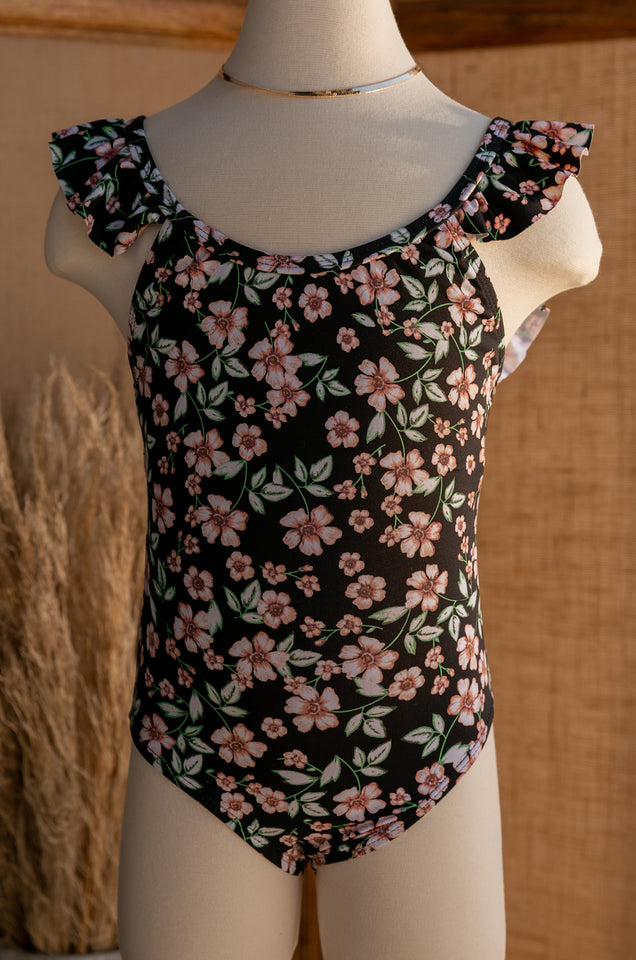 Load image into Gallery viewer, Mini Kalisi Kids One Piece Swimsuit - Floral