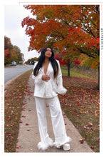 Load image into Gallery viewer, White Blazer and Pant Set
