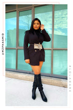 Load image into Gallery viewer, Fine Time Block Heel Knee High Boots - Black