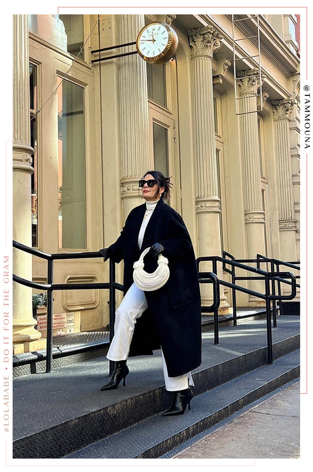 Load image into Gallery viewer, Azelie Double Knot Spaghetti Handbag - White