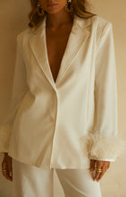 Load image into Gallery viewer, White Blazer