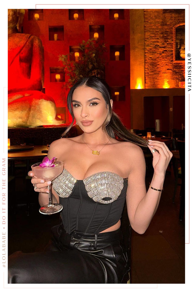 Load image into Gallery viewer, Showstopper Strapless Top - Black
