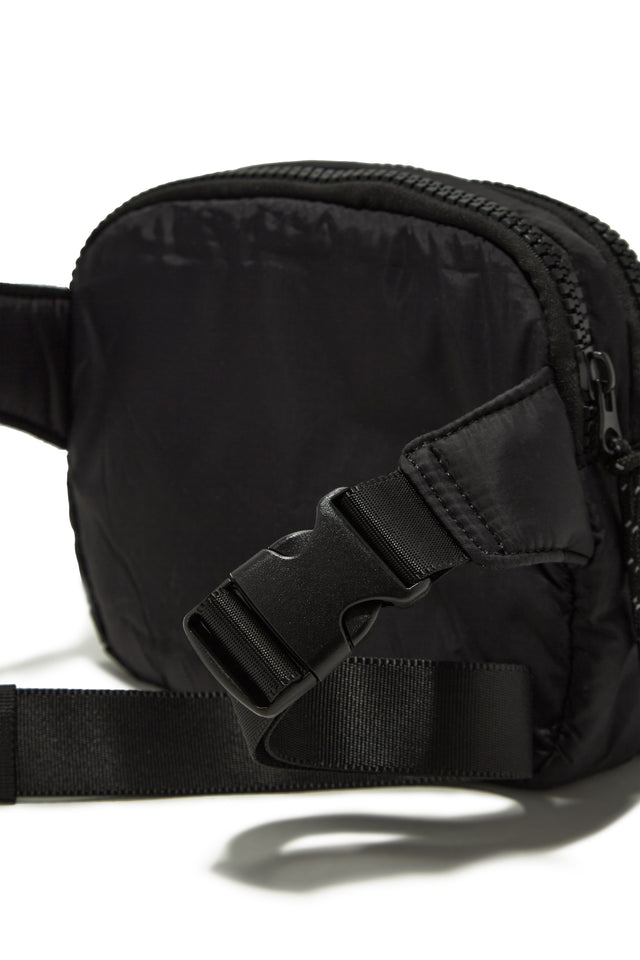 Load image into Gallery viewer, Daily Moves Nylon Fanny Pack - Black