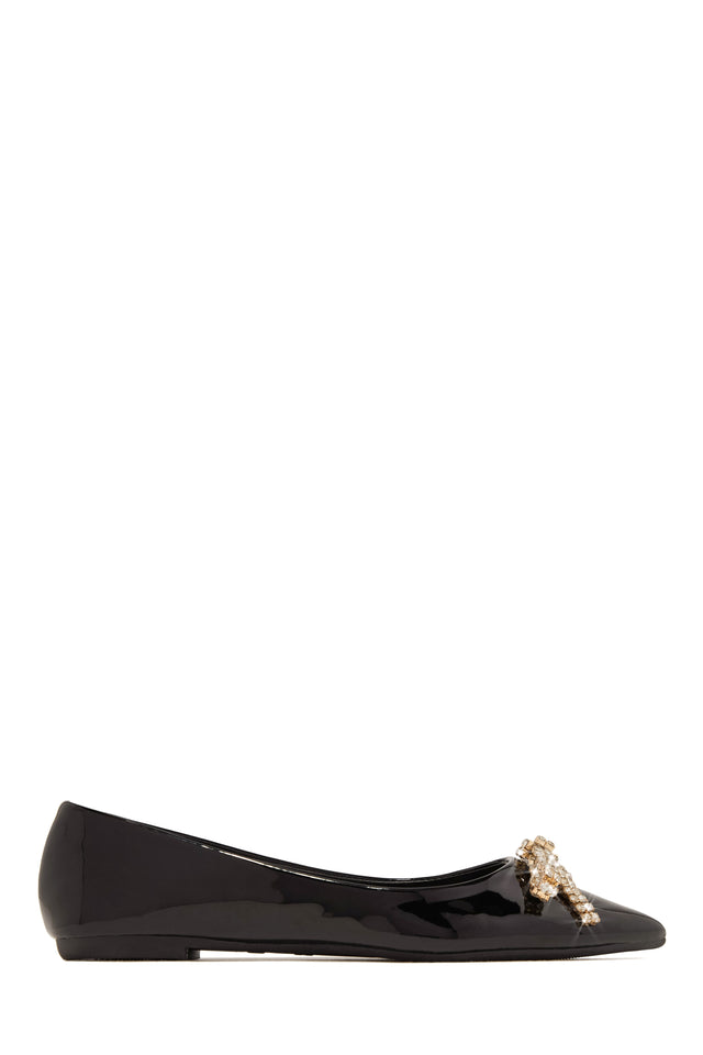 Load image into Gallery viewer, Embellished Bow Flats