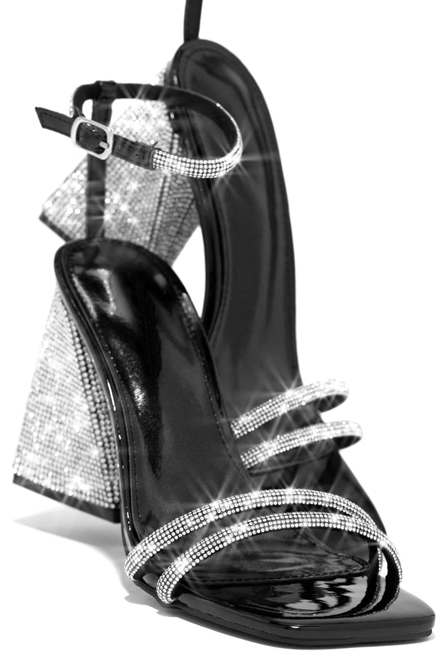 Load image into Gallery viewer, Black Block Heel