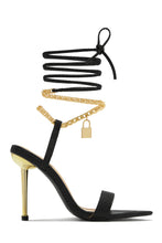 Load image into Gallery viewer, Lavish Nights Lace Up High Heels - White